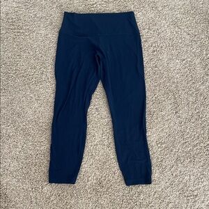 Lululemon Athletica Dark Blue Leggings